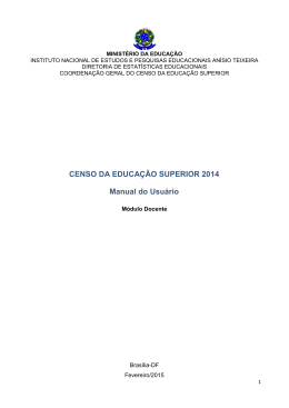 Módulo Docente