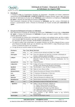 Defini&ccedil;&atilde;o SE e RE da CSV