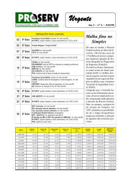Informativo nr. 6 Junho/1999