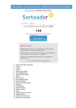 Vencedora: Walquiria Zanchetg