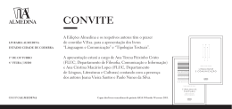 CONVITE - Livraria Almedina