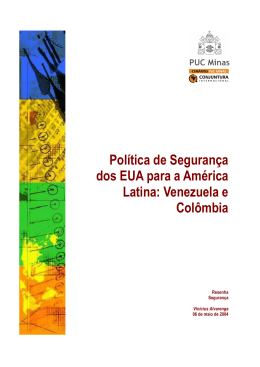 Política de Segurança dos EUA para a América Latina