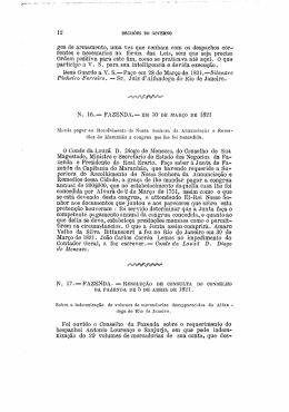 12 Decisões no GovEnNo gos de armamento, uma. vez que