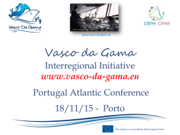 Vasco da Gama Training for Greener and Safer Maritime