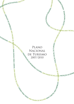 Plano Nacional de Turismo 2007-2010