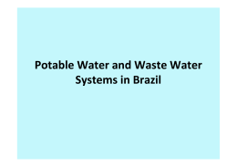 Potable Water System - Turin School of Local Regulation