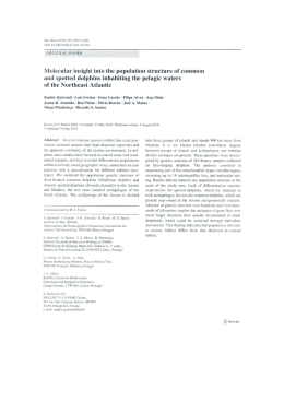 Molecular insight into the population structure of common and