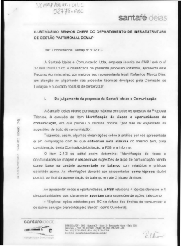 santaf&eacute; ideias - Banco Central do Brasil