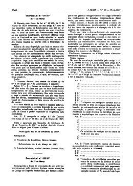 Publique-se, Decreto-lei n.- 128/87