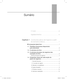 Plano de neg&oacute;cios, exemplos pr&aacute;ticos