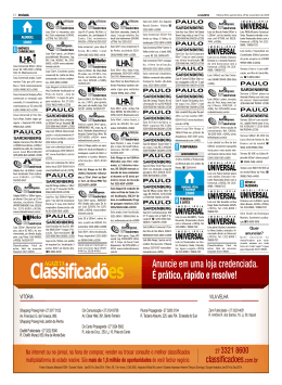 Anuncie em uma loja credenciada. &Eacute; pr&aacute;tico, r&aacute;pido e resolve