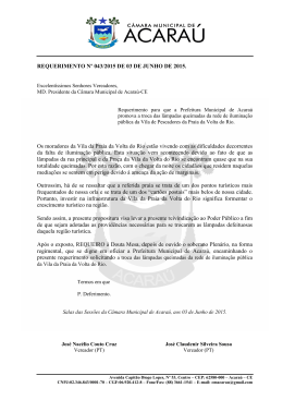 Vizualizar PDF - Câmara Municipal de Acaraú