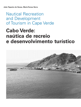 Cabo Verde: naútica de recreio e desenvolvimento turístico