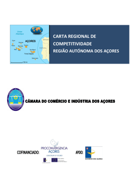 carta regional de competitividade - Câmara do Comércio e Indústria