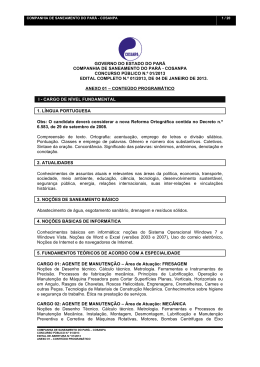 Conte&uacute;do program&aacute;tico