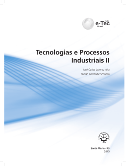 Tecnologias e Processos Industriais II