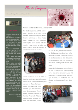 Newsletter APCG n.º 3