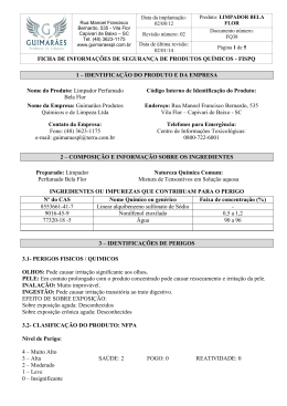 fispq - limpador perfumado bela flor