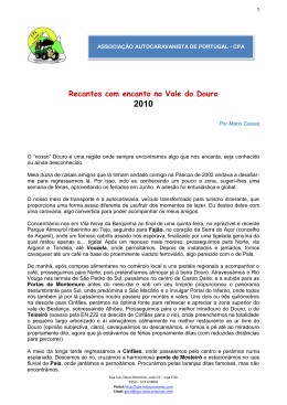 Recantos com encanto no Vale do Douro