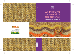 As mulheres nas estat&iacute;sticas agropecu&aacute;rias