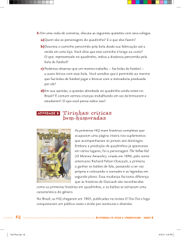 ATIVIDADE 8 Tirinhas: cr&iacute;ticas bem-humoradas