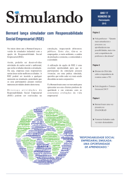 Simulando 30 2015.cdr - Bernard Simula&ccedil;&atilde;o Gerencial