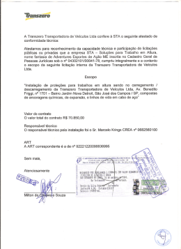 A Transzero Transportadora de Ve&iacute;culos Ltda confere