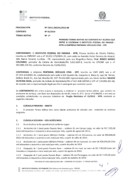 1° Termo Aditivo 01-2014