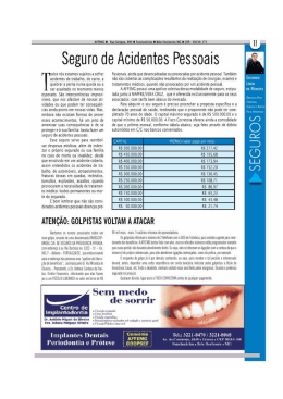 Saiba Mais... - Fisco Corretora de Seguros Ltda