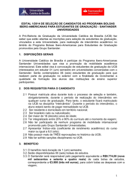 Edital Ibero-Americana 2014 ERRATA