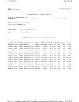 Fundos de Invest.(Santander)