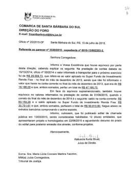 Provimento 007/2013