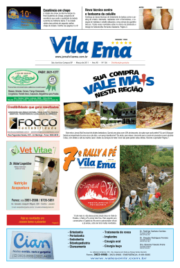 Março 2011 - Jornal Vila Ema