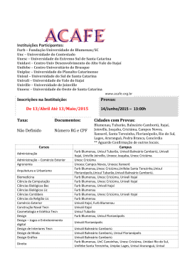 Institui&ccedil;&otilde;es Participantes - Marista Centro