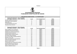 GOVERNO DE SERGIPE FUNDA&Ccedil;&Atilde;O HOSPITALAR DE SA&Uacute;DE
