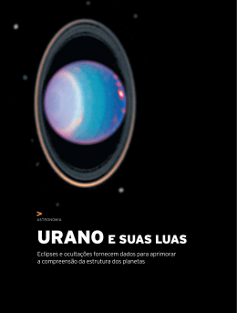 URANOE SUAS LUAS - Revista Pesquisa FAPESP