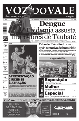 & Especial - Voz do Vale Online