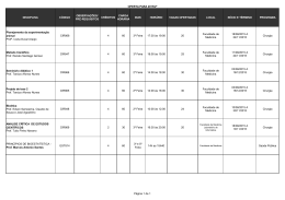 Quadro de oferta 2015 &ndash; 2 Cirurgia e Oftalmologia