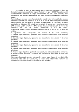 Em reunião do dia 4 de dezembro de 2015 o MEC/FNDE