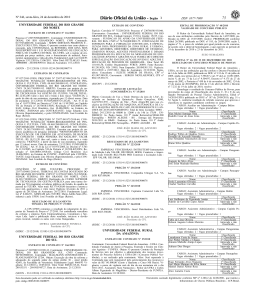 Edital de Homologa&ccedil;&atilde;o pg. 1 - Concursos P&uacute;blicos