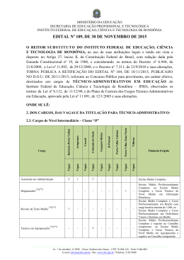 SERVI&Ccedil;O P&Uacute;BLICO FEDERAL
