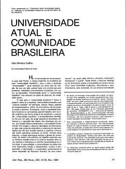 UNIVERSIDADE ATUAL E