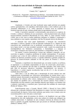 Avaliação de uma atividade de Educação Ambiental um ano após