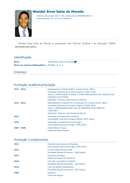 Wendel Alves Sales de Macedo