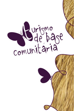 Iniciativa do Turismo de Base Comunit&aacute;ria