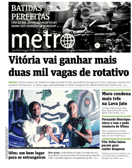 Vit&oacute;ria vai ganhar mais duas mil vagas de rotativo