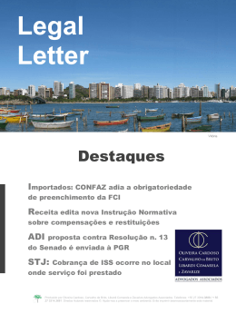 edição 29 – 2012 - Oliveira Cardoso Advogados