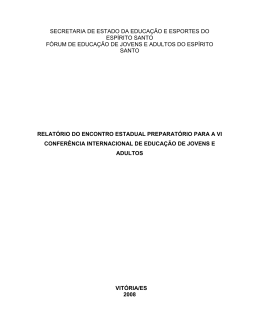 secretaria de estado da educa&ccedil;&atilde;o e esportes do esp&iacute;rito santo