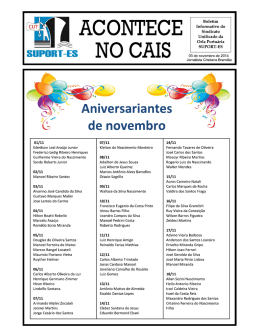 Boletim Informativo do Sindicato Unificado da Orla - suport-es