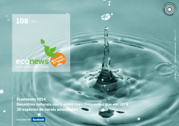 Ecomondo 2014 Desastres naturais s&atilde;o 5 vezes mais frequentes